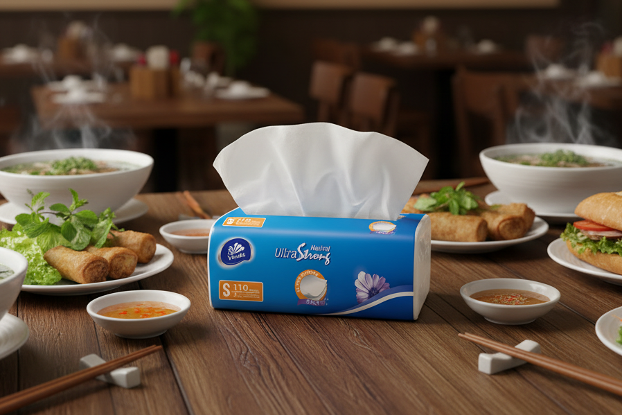 (Size: S) 110sheets 3ply Soft Pack Facial Tissue (5 packs)
